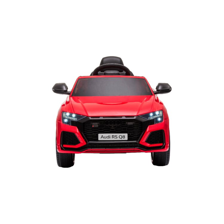 Audi Masinuta electrica pentru copii RS Q8 Red 70W cu echipare premiumacumulator 12V7Ah detasabilscaun pieleroti din cauciuc evaoglinzi retrovizoaresuspensiilumini ledradio mp3 playerusbsarcina maxima 25 kg