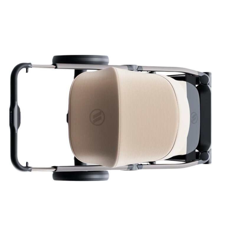 AVIONAUT Carucior pentru copii Sirius Beige 2 in 1 cu suspensie maner telescopic geanta greutate admisa 22 kg