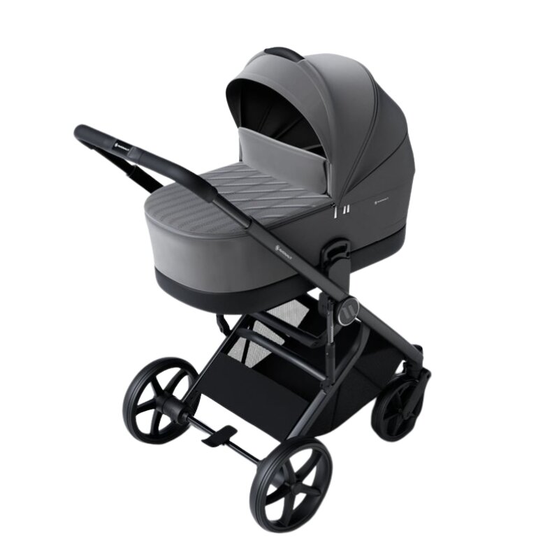 AVIONAUT Carucior pentru copii Sirius Grey 2 in 1 cu suspensie maner telescopic geanta greutate admisa 22 kg