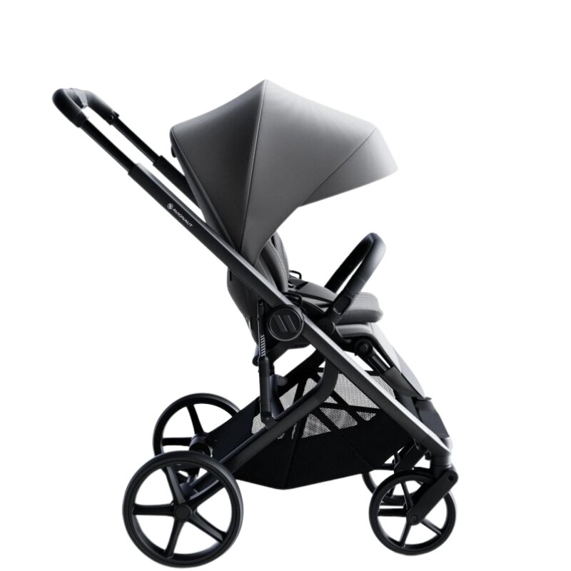 AVIONAUT Carucior pentru copii Sirius Grey 2 in 1 cu suspensie maner telescopic geanta greutate admisa 22 kg