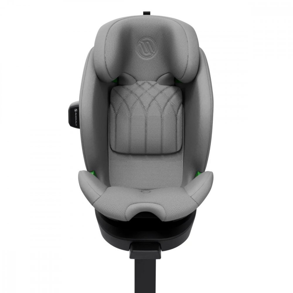 AVIONAUT Scaun auto cu isofix Stardust Airflow Grey rotatie 360 grade picior de sustinere spatar reglabil