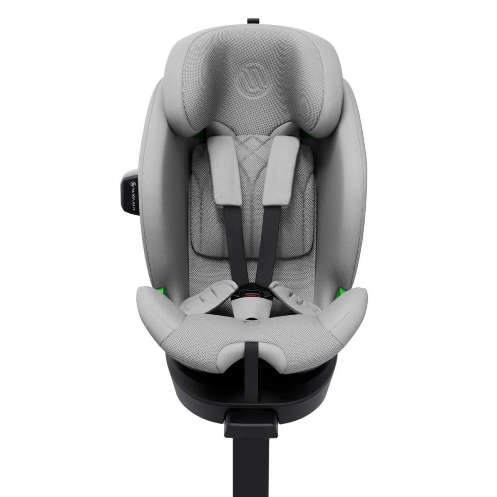 AVIONAUT Scaun auto cu isofix Stardust Airflow Grey rotatie 360 grade picior de sustinere spatar reglabil