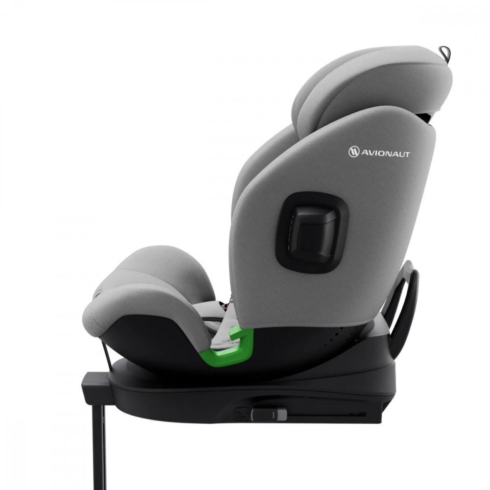 AVIONAUT Scaun auto cu isofix Stardust Airflow Grey rotatie 360 grade picior de sustinere spatar reglabil