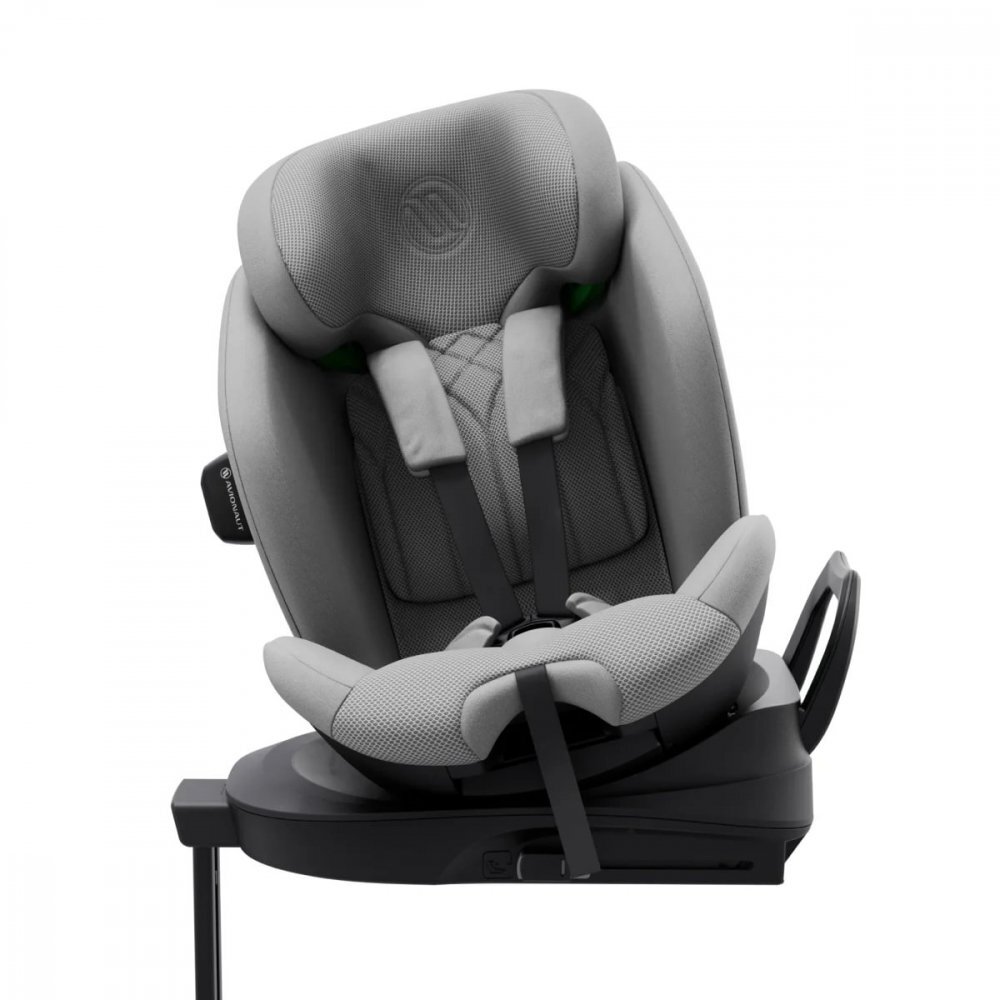 AVIONAUT Scaun auto cu isofix Stardust Airflow Grey rotatie 360 grade picior de sustinere spatar reglabil