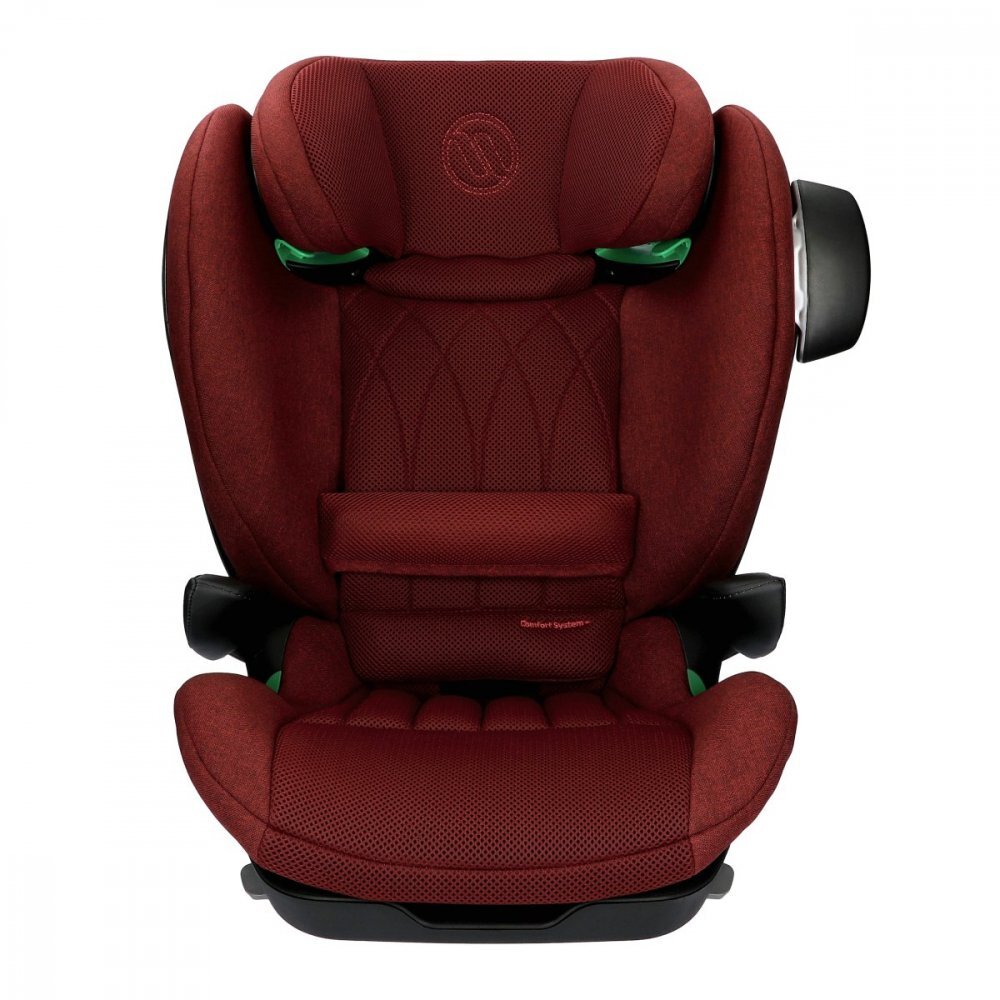 AVIONAUT Scaun auto pentru copii MaxSpace AirFlow Red cu spatar reglabil tetiera ajustabila testare ADAC