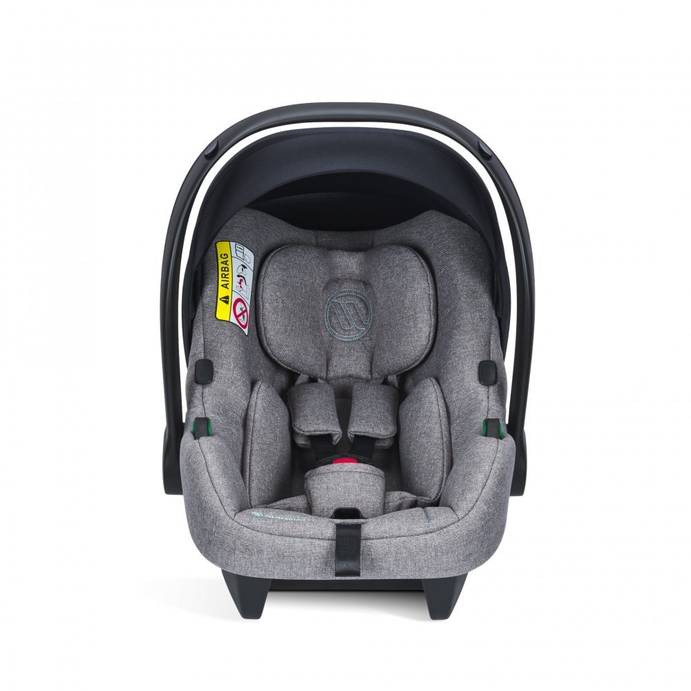 AVIONAUT Scoica auto Cosmo 2.0 Smart Grey 2025 i-Size Certificare ADAC tapiterie din material respirabil