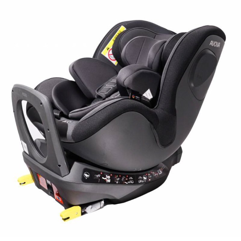Avova Scaun auto 0-18 kg Sperber-Fix i-Size GreyBlack
