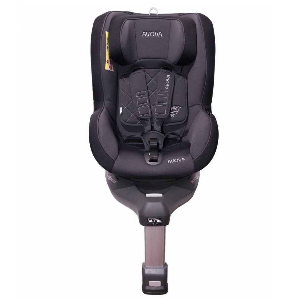 Avova Scaun auto 0-18 kg Sperber-Fix i-Size GreyBlack