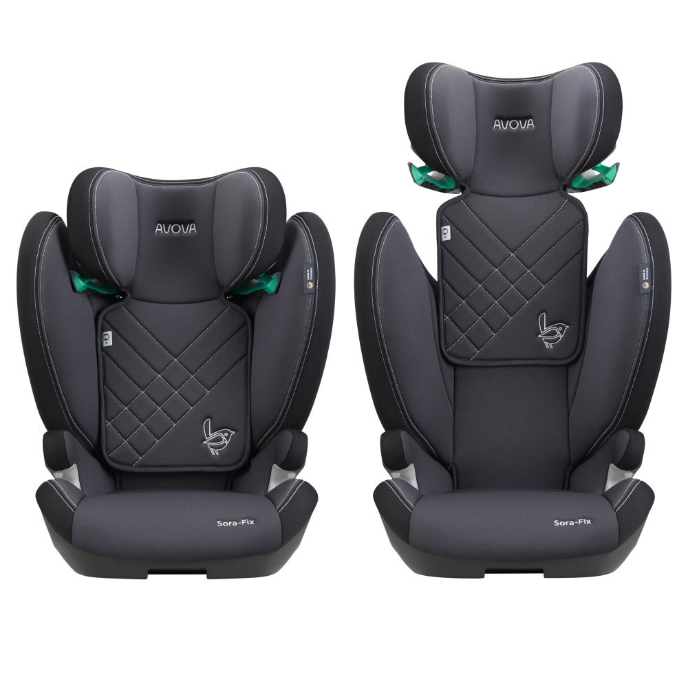 Avova Scaun auto Sora-Fix GreyBlack i-Size