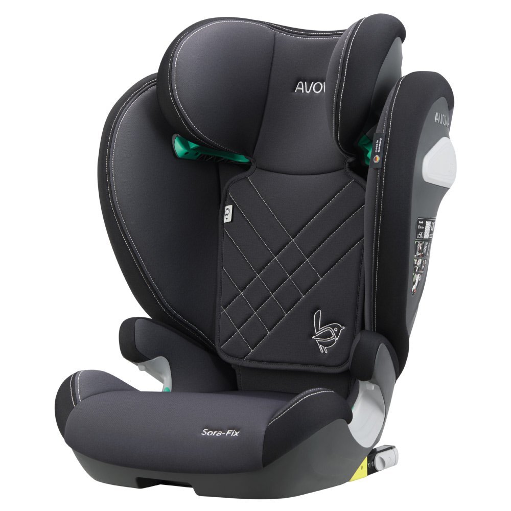 Avova Scaun auto Sora-Fix GreyBlack i-Size