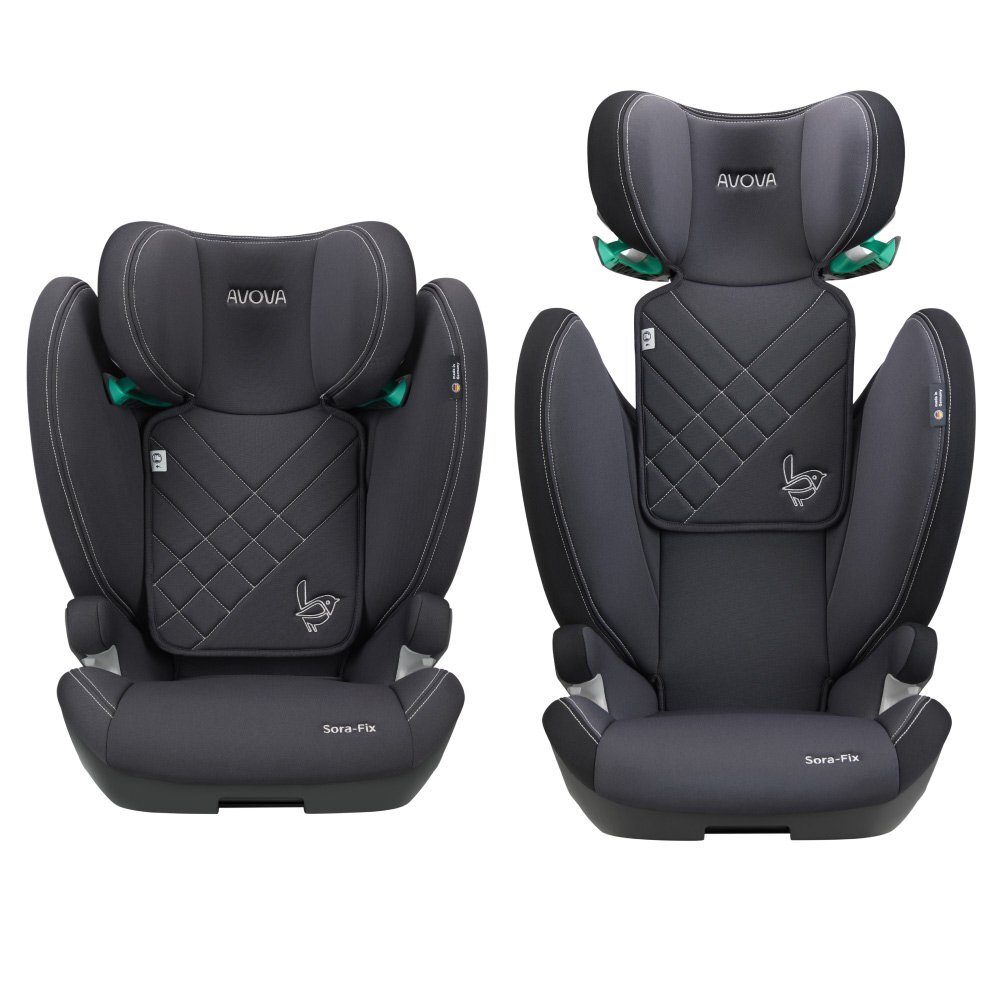 Avova Scaun auto Sora-Fix Koala Grey i-Size