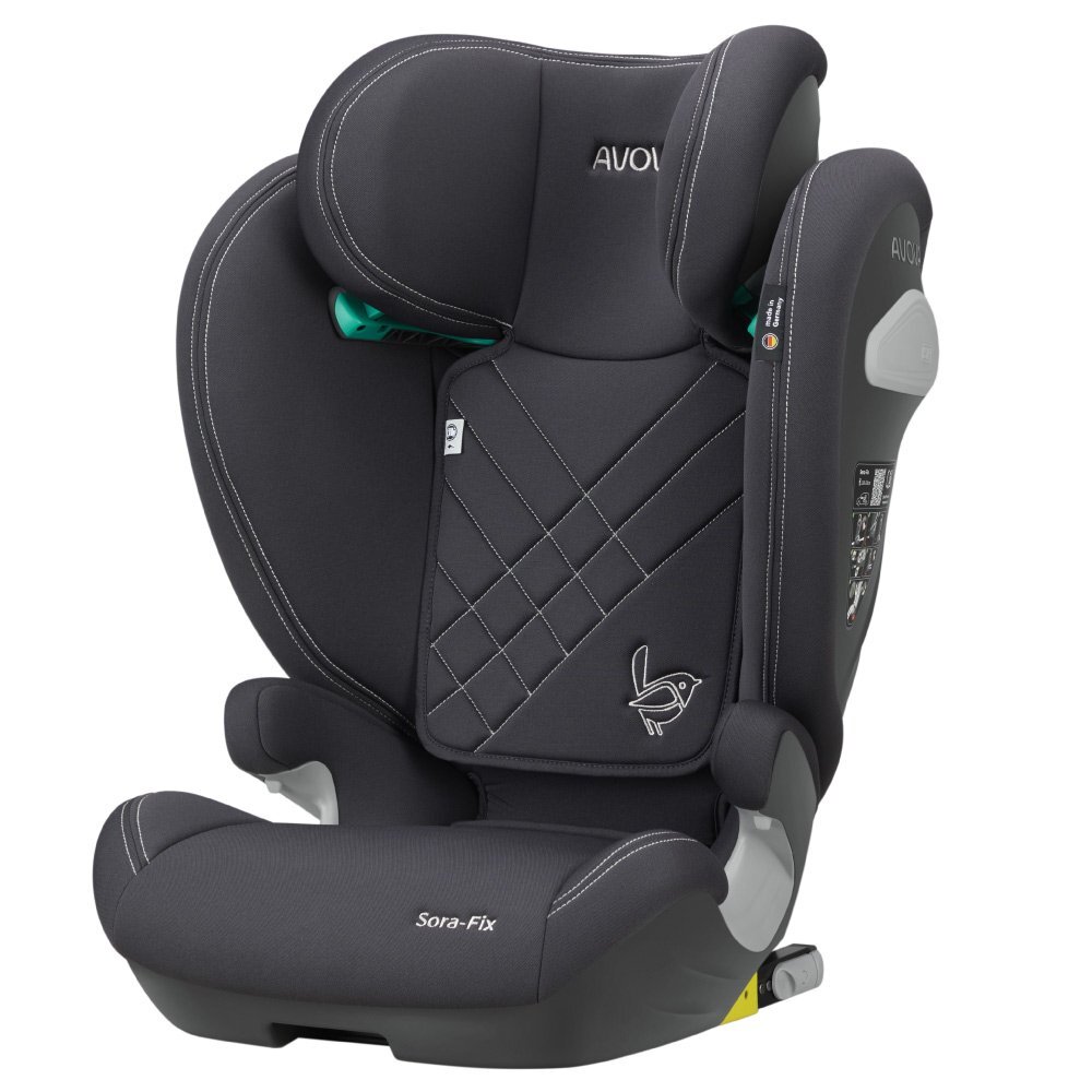 Avova Scaun auto Sora-Fix Koala Grey i-Size