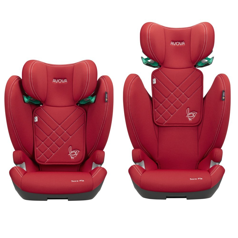 Avova Scaun auto Sora-Fix Maple Red i-Size
