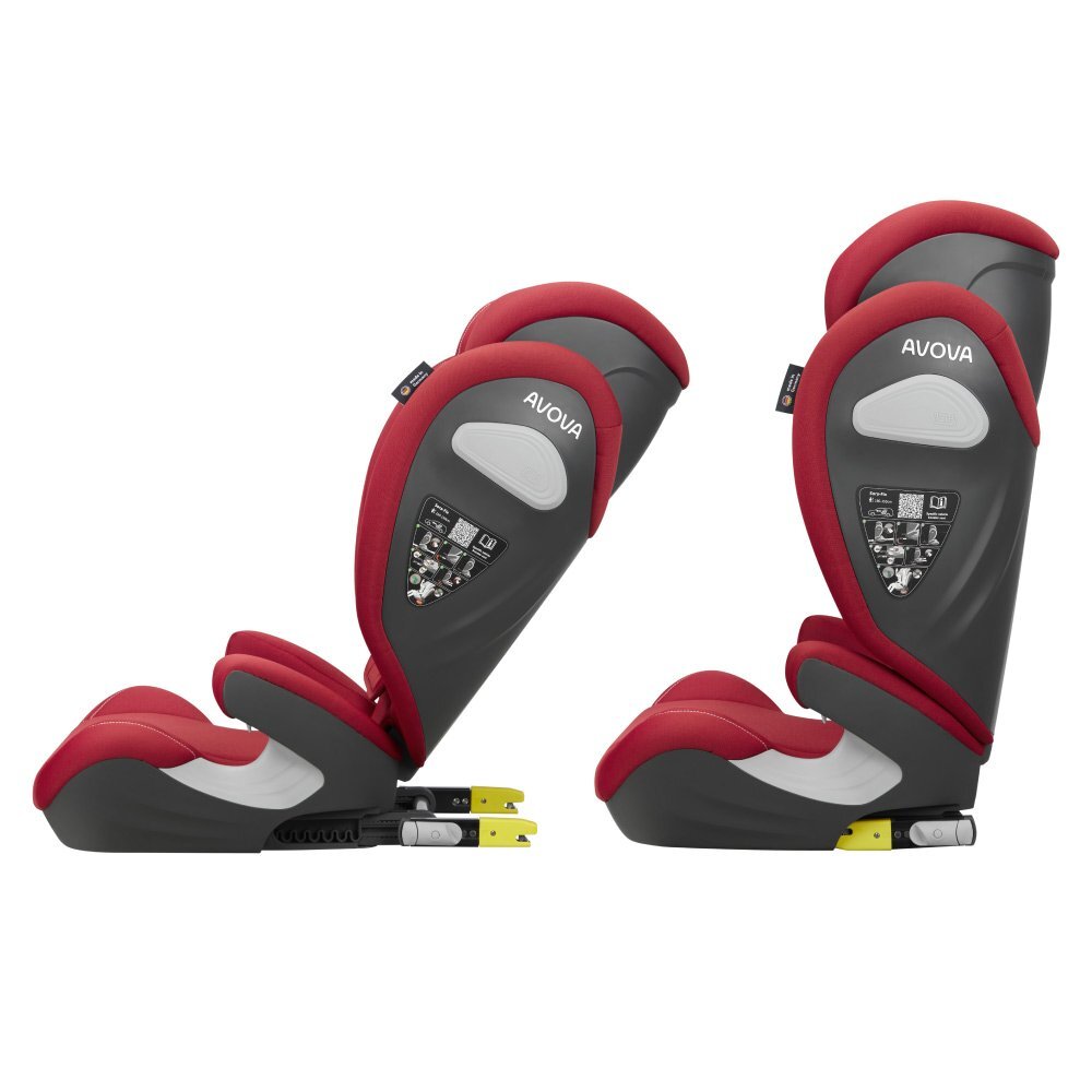 Avova Scaun auto Sora-Fix Maple Red i-Size