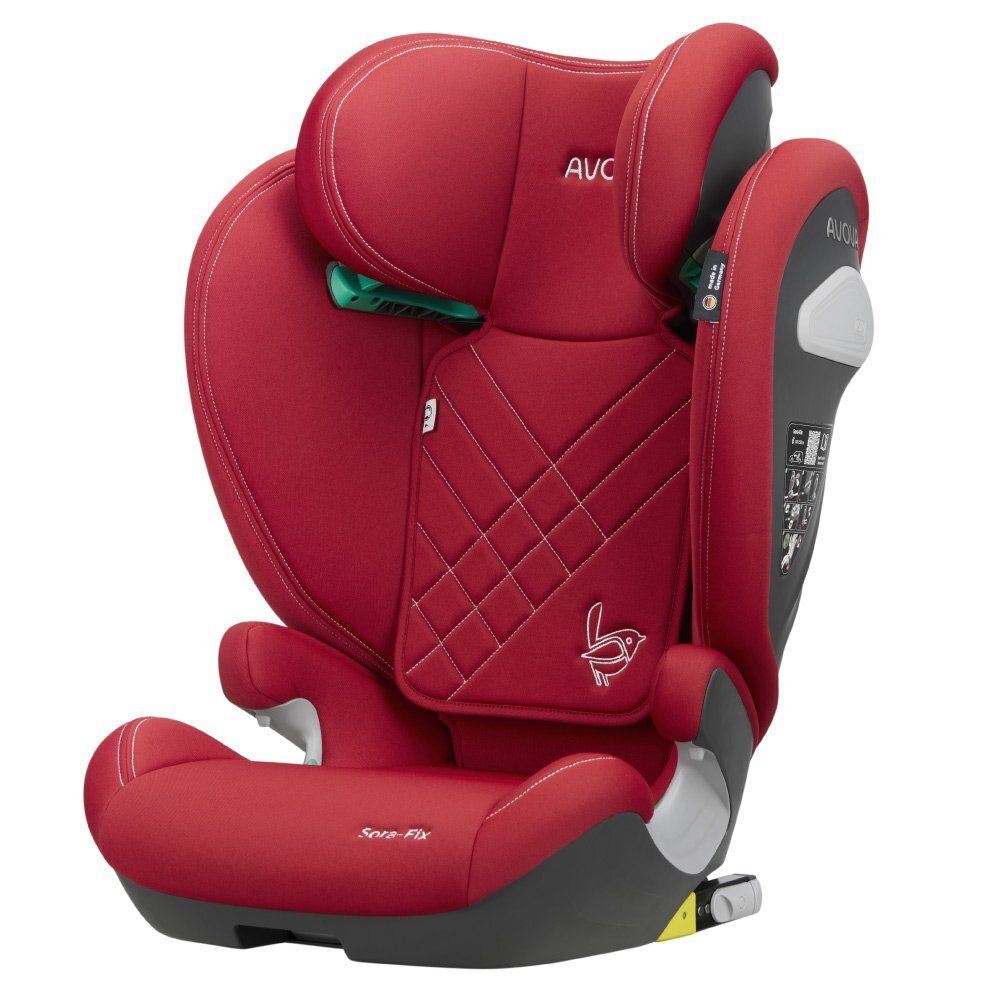 Avova Scaun auto Sora-Fix Maple Red i-Size