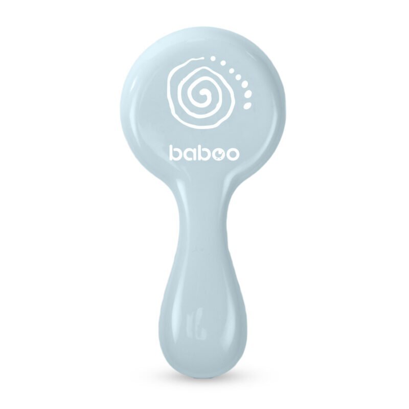 BABOO Set perie si pieptene bebe Albastru 0 luni+