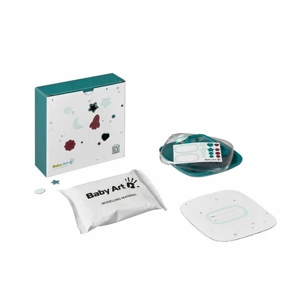 Baby Art Amprenta Hello Baby Galactic Green