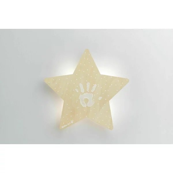 Baby Art Lampa de veghe cu amprenta Wooden