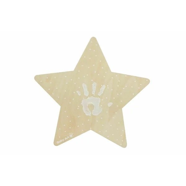 Baby Art Lampa de veghe cu amprenta Wooden