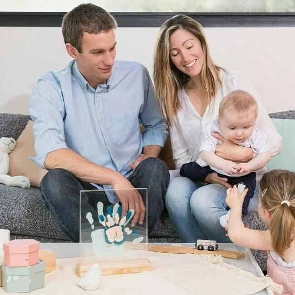 Baby Art Rama cu amprente Family Prints wooden
