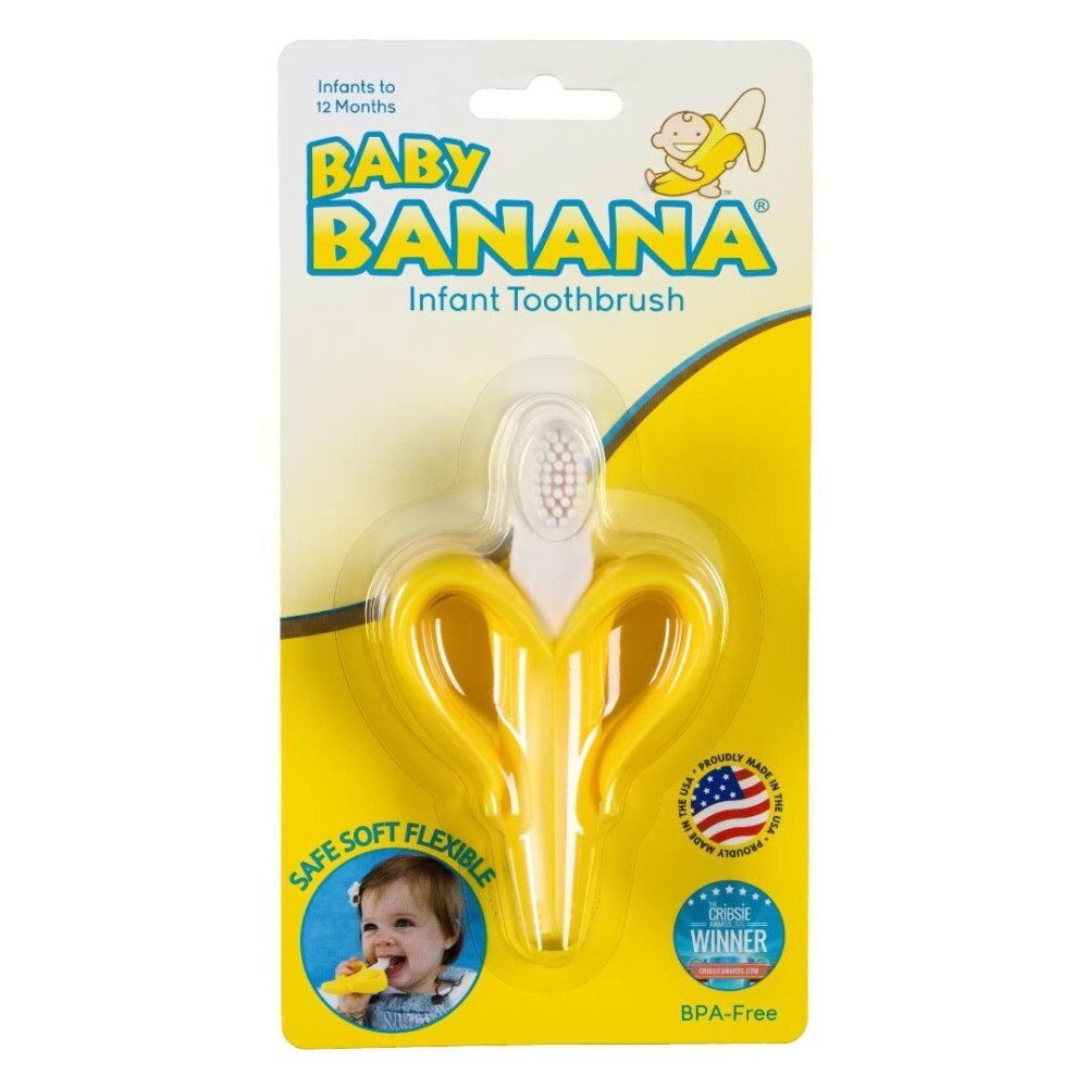 Baby Banana Periuta de dinti din silicon Original