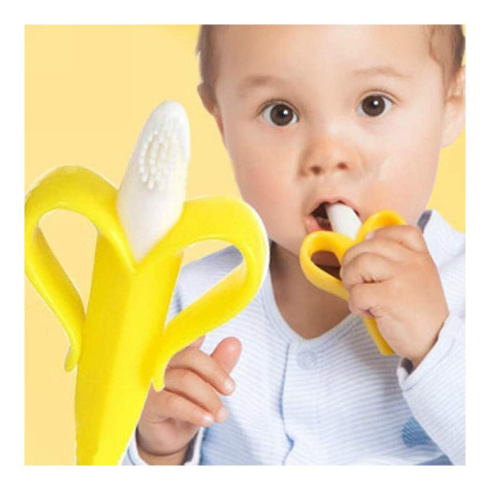 Baby Banana Periuta de dinti din silicon Original