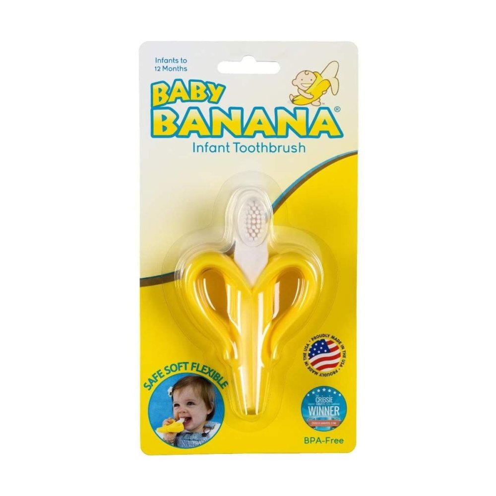 Baby Banana Periuta de dinti din silicon Original