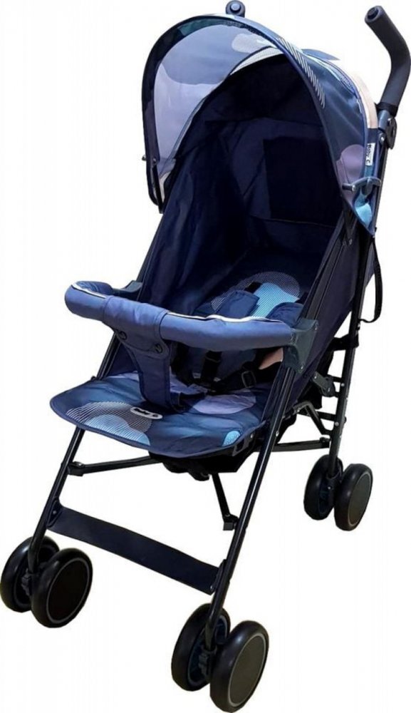 Baby Care Carucior pentru copii Pro 803 Camouflage Albastru Aqua pliere tip umbrela Sport Spatar reglabil in 7 trepte Pozitie somn Amortizoare Cadru din aluminiu