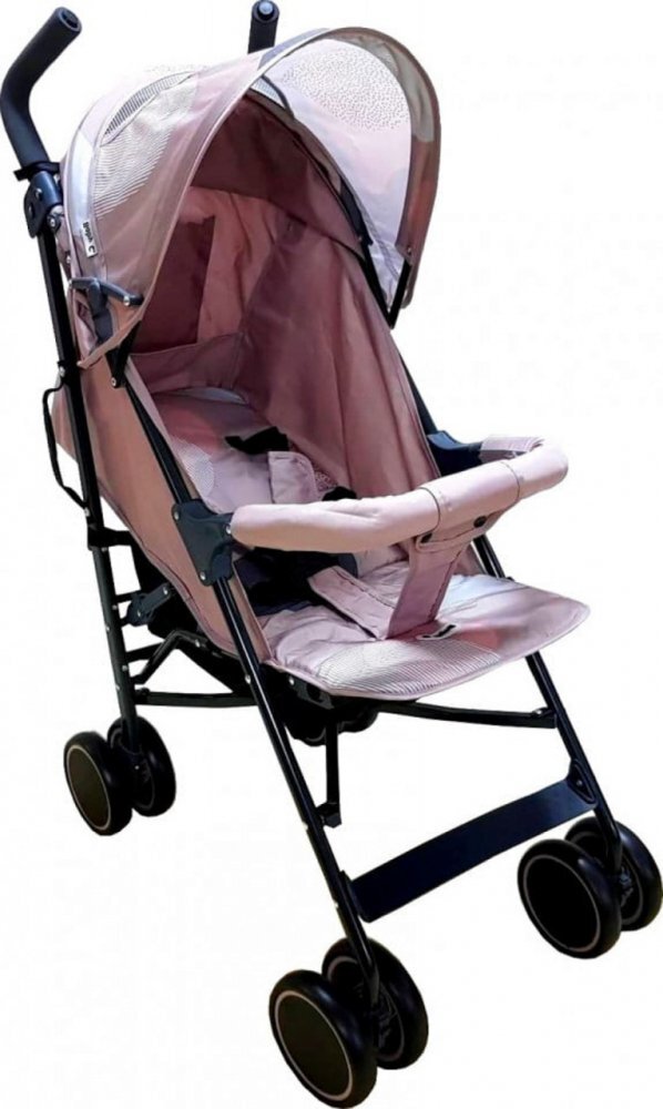 Baby Care Carucior pentru copii Pro 803B Beige pliere tip umbrela Sport Spatar reglabil in 7 trepte Pozitie somn Amortizoare Cadru din aluminiu