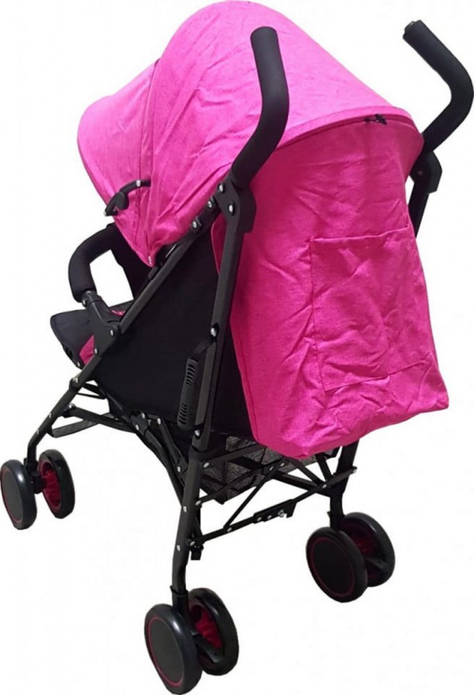 Baby Care Carucior pentru copii Pro 803B Fucsia pliere tip umbrela Sport Spatar reglabil in 7 trepte Pozitie somn Amortizoare Cadru din aluminiu