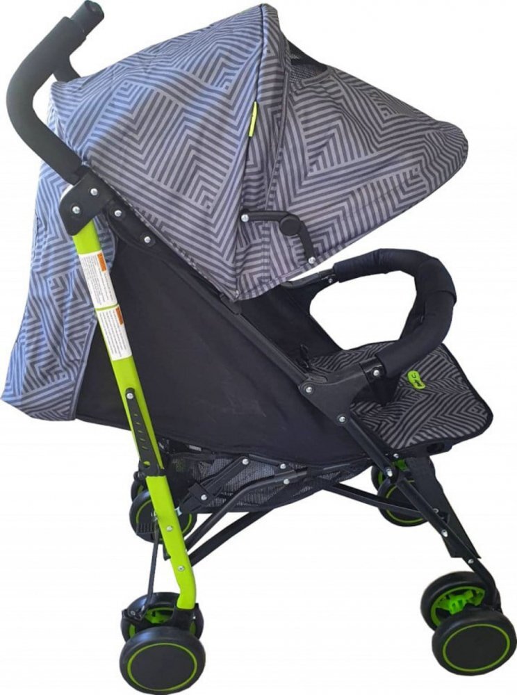 Baby Care Carucior pentru copii Pro 803B Gri pliere tip umbrela Sport Spatar reglabil in 7 trepte Pozitie somn Amortizoare Cadru din aluminiu