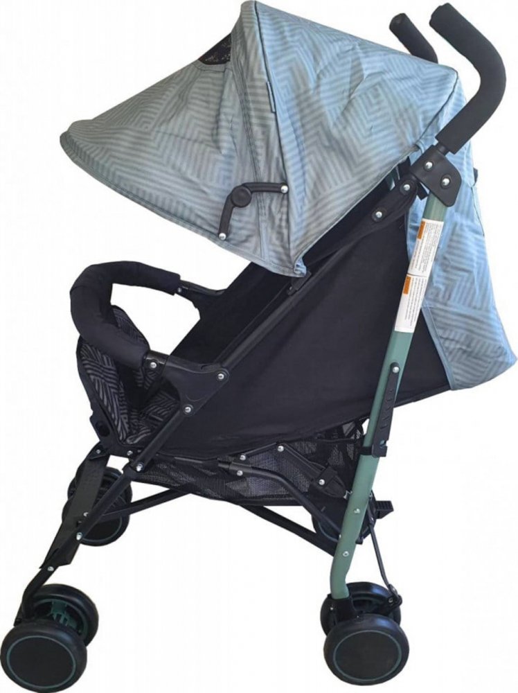 Baby Care Carucior pentru copii Pro 803B Verde Turquoise pliere tip umbrela Sport Spatar reglabil in 7 trepte Pozitie somn Amortizoare Cadru din aluminiu
