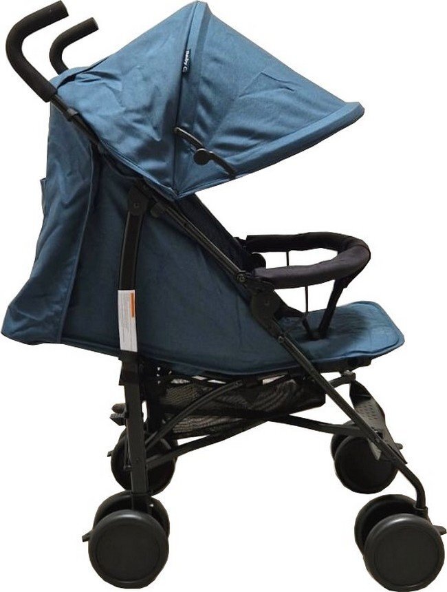 Baby Care Carucior pentru copii PRO 818B Albastru Turquoise sport tip umbrela Spatar reglabil in 7 trepte Pozitie somn Amortizoare Frana picior Pliabil