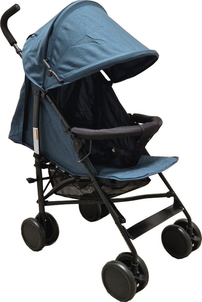 Baby Care Carucior pentru copii PRO 818B Albastru Turquoise sport tip umbrela Spatar reglabil in 7 trepte Pozitie somn Amortizoare Frana picior Pliabil