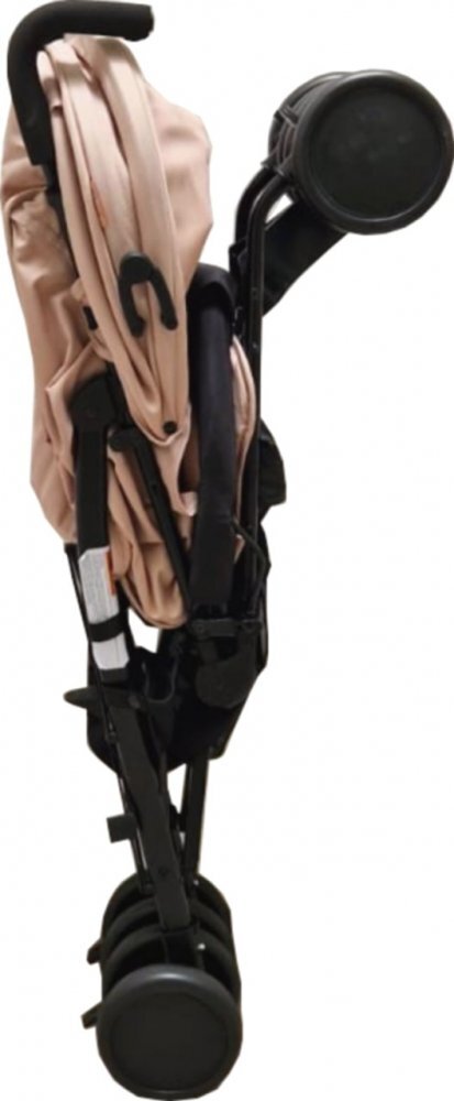 Baby Care Carucior pentru copii PRO 818B Beige sport tip umbrela Spatar reglabil in 7 trepte Pozitie somn Amortizoare Frana picior Pliabil