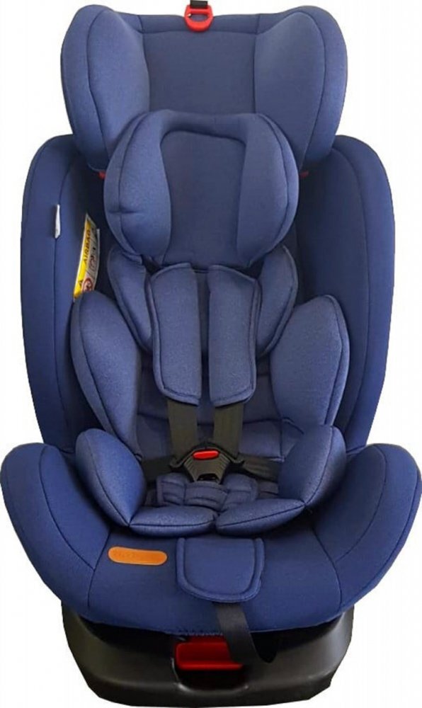 Baby Care Scaun auto cu isofix Motion Seat Albastru Rotire 360 grade 0-36 kg Tetiera reglabila Omologare R-129 i-Size Centura in 5 puncte