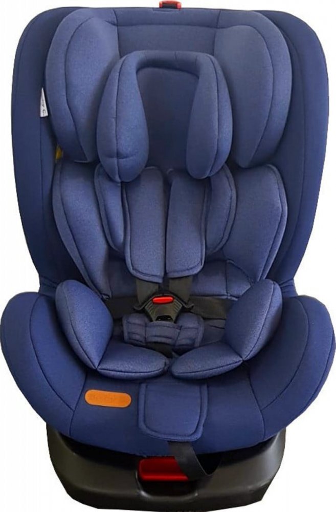 Baby Care Scaun auto cu isofix Motion Seat Albastru Rotire 360 grade 0-36 kg Tetiera reglabila Omologare R-129 i-Size Centura in 5 puncte