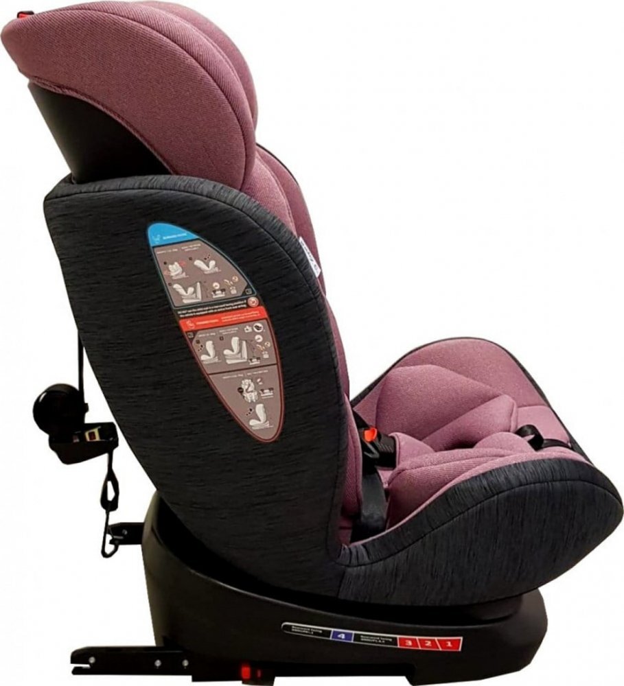 Baby Care Scaun auto cu isofix Motion Seat Mov Rotire 360 grade 0-36 kg Tetiera reglabila Omologare R-129 i-Size Centura in 5 puncte