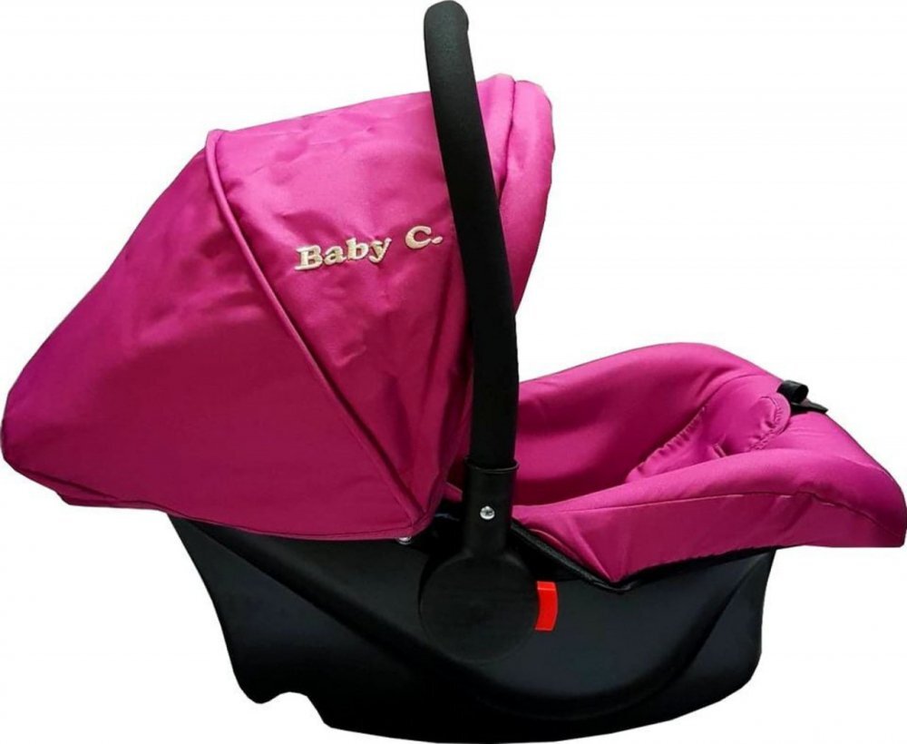 Baby Care Scaun auto Pro Fucsia 0-13 kg maner reglabil captuseala confortabila Omologare R-129 i-Size