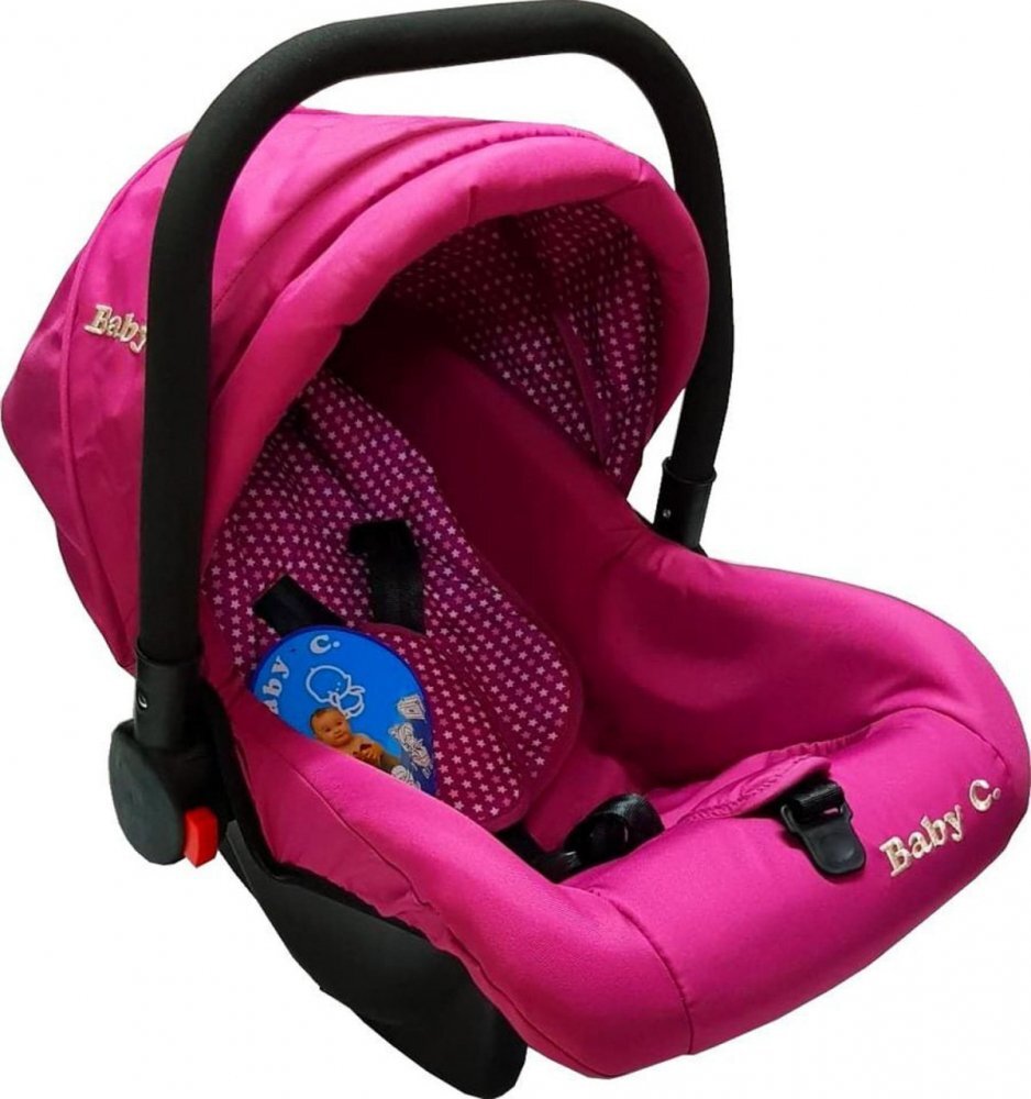 Baby Care Scaun auto Pro Fucsia 0-13 kg maner reglabil captuseala confortabila Omologare R-129 i-Size