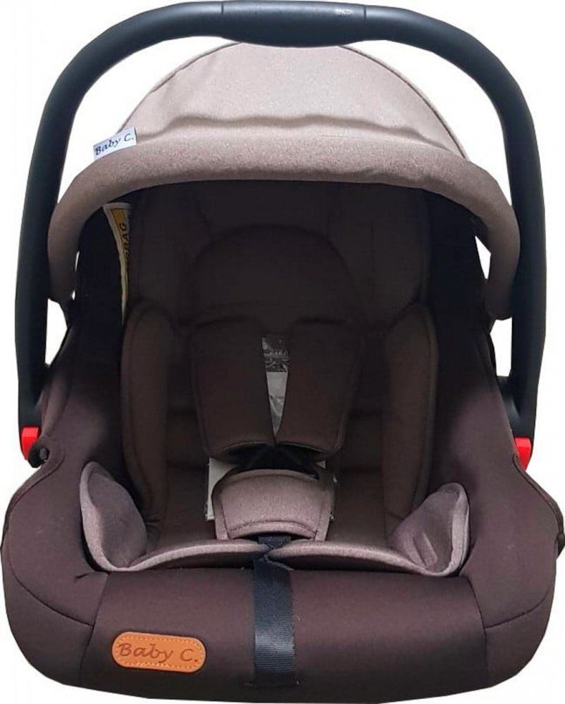 Baby Care Scaun auto Pro Maro Gri 0-13 kg Maner reglabil Captuseala confortabila Omologare R-129 i-Size