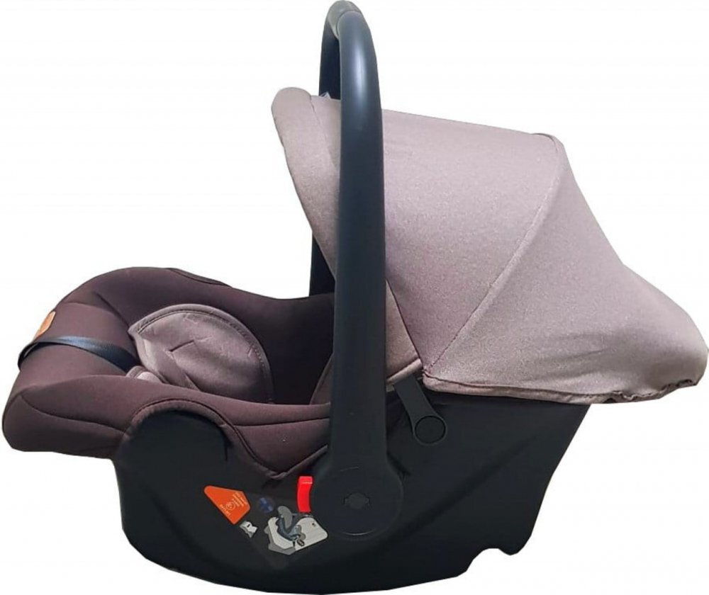 Baby Care Scaun auto Pro Maro Gri 0-13 kg Maner reglabil Captuseala confortabila Omologare R-129 i-Size
