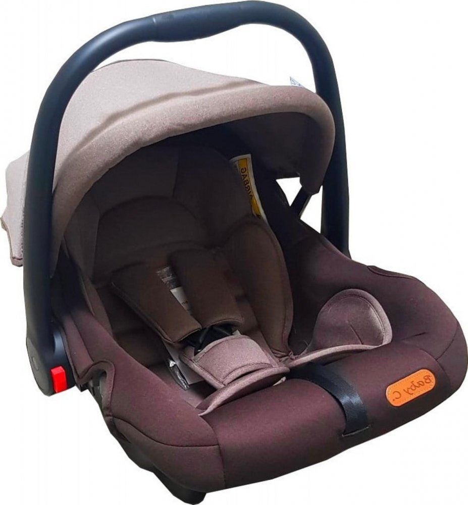 Baby Care Scaun auto Pro Maro Gri 0-13 kg Maner reglabil Captuseala confortabila Omologare R-129 i-Size