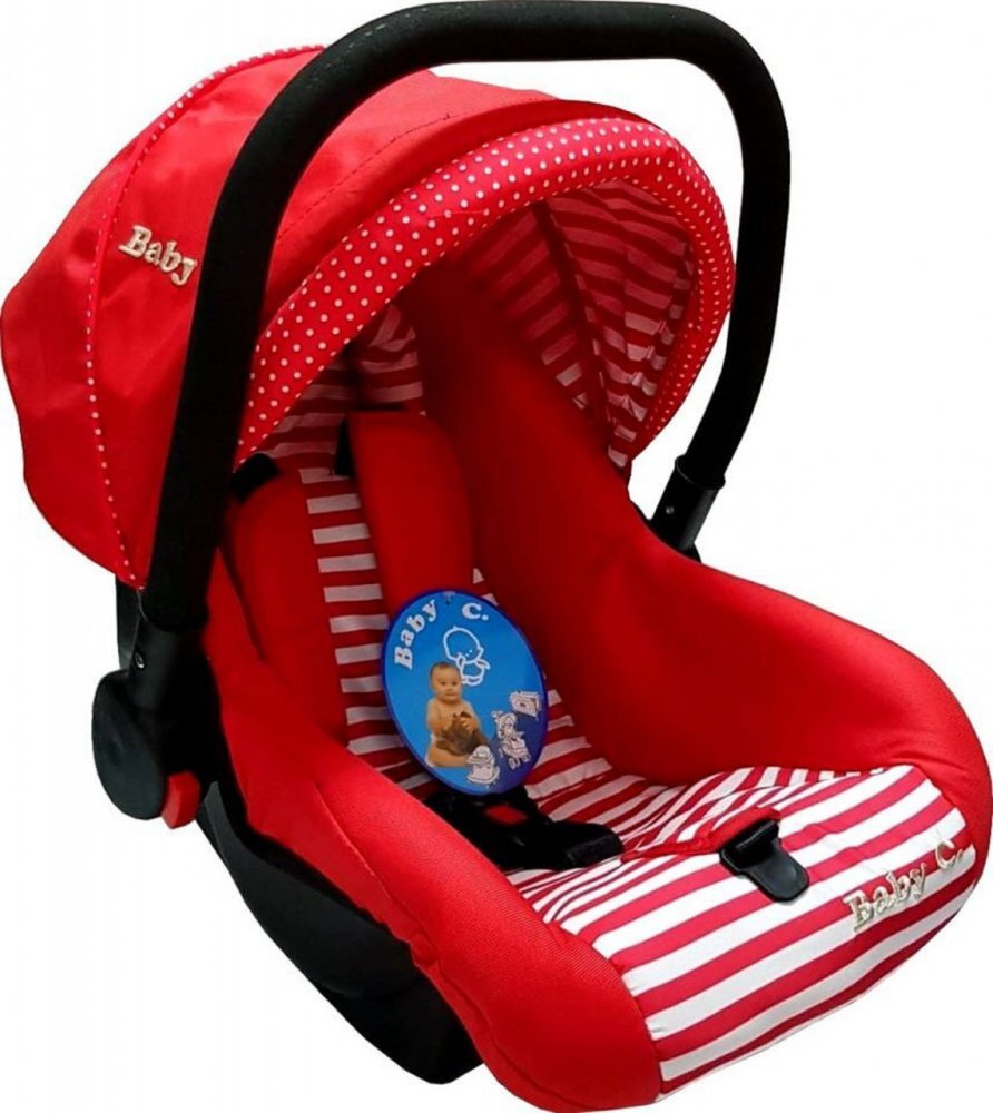 Baby Care Scaun auto Pro Rosu 0-13 kg maner reglabil captuseala confortabila Omologare R-129 i-Size