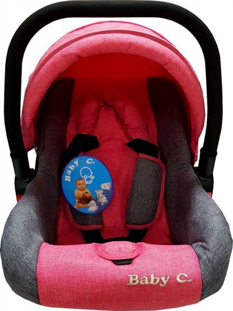 Baby Care Scaun auto Pro Roz 0-13 kg maner reglabil captuseala confortabila Omologare R-129 i-Size
