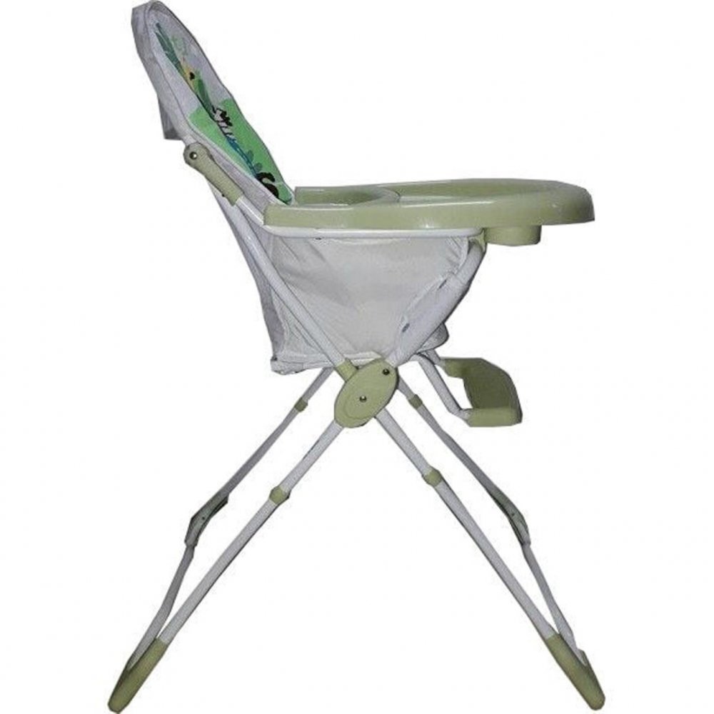 Baby Care Scaun de masa pentru copii Verde pliabil centura de siguranta sezut confortabil masuta detasabila