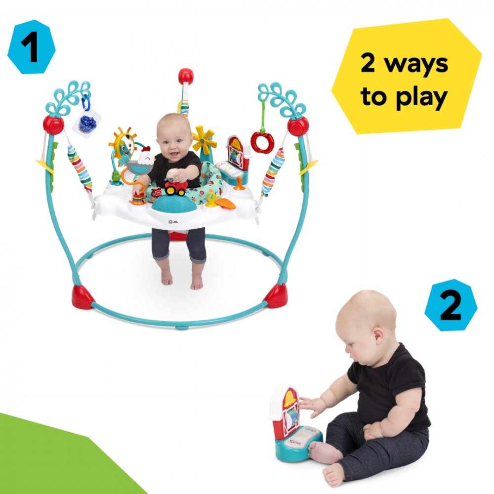 Baby Einstein Centru de activitati jumper Farm Explorers Jump Learn Barnyard