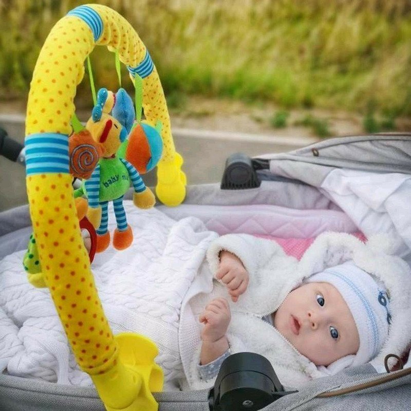 BABY MIX Arcada universala cu jucarii din plus Cloud