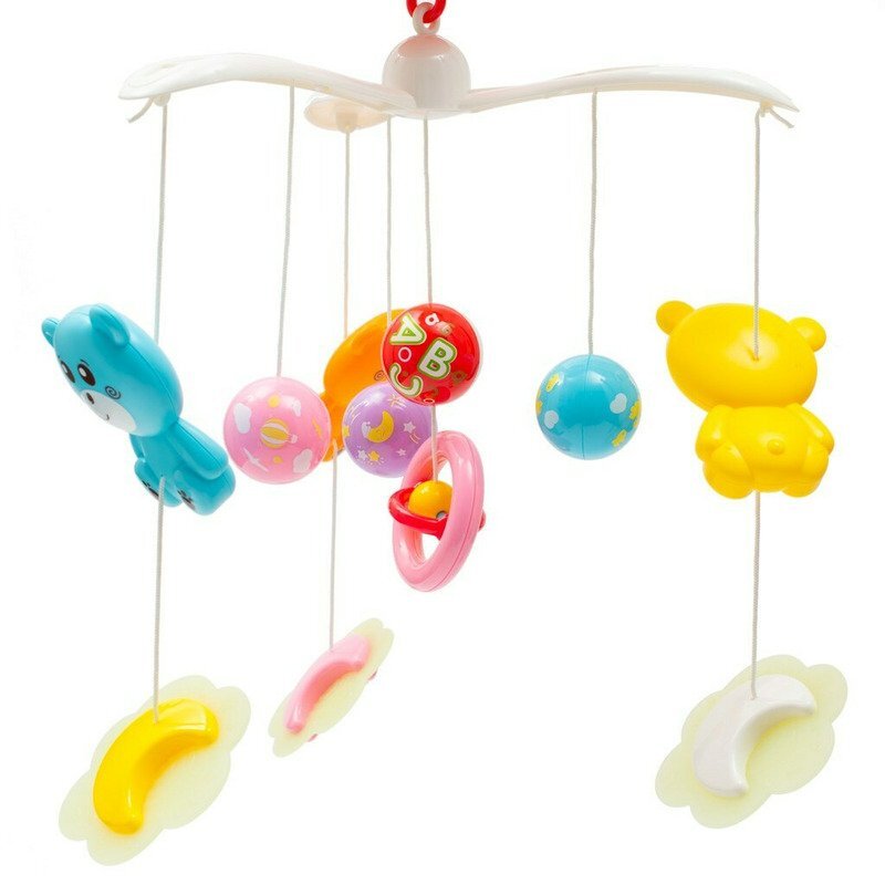 BABY MIX Carusel muzical cu proiectii si sunete Red
