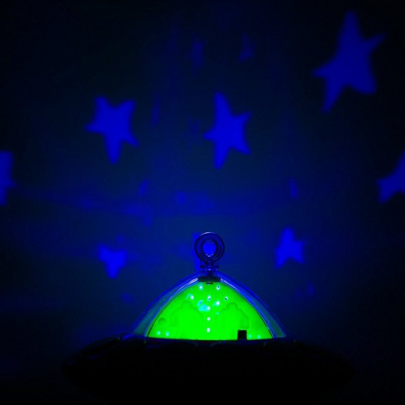 BABY MIX Carusel muzical pentru patut bebelusi Blue
